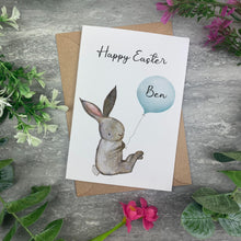 Load image into Gallery viewer, Personalised Easter Balloon Card