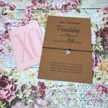 Load image into Gallery viewer, Friendship Isn't A Big Thing, It's A Million Little Things Wish Bracelet-4-The Persnickety Co