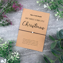Load image into Gallery viewer, Merry Little Christmas Wish Bracelet-The Persnickety Co