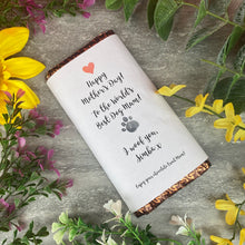 Load image into Gallery viewer, Best Dog Mum Mothers Day Personalised Chocolate Bar