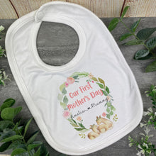 Load image into Gallery viewer, Personalised First Mothers Day Llama Baby Vest and Bib