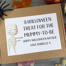 Load image into Gallery viewer, Mummy To Be Personalised Halloween Sweet Box-The Persnickety Co