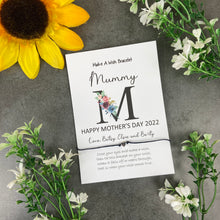 Load image into Gallery viewer, Happy Mother's day - Personalised Wish Bracelet For Mum