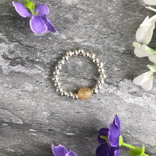 Load image into Gallery viewer, A Little Wish For Positivity- Citrine Stretch Ring-8-The Persnickety Co