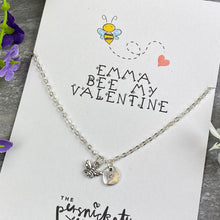 Load image into Gallery viewer, Bee My Valentine Necklace-7-The Persnickety Co