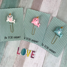 Load image into Gallery viewer, Narwhal Paper Clip-3-The Persnickety Co