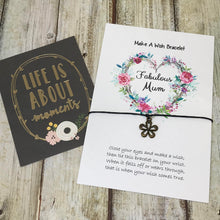 Load image into Gallery viewer, Fabulous Mum Wish Bracelet-5-The Persnickety Co