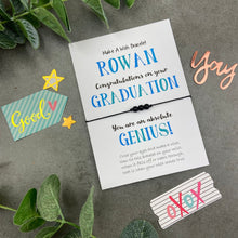 Load image into Gallery viewer, Exam Congratulations - Graduation Wish Bracelet