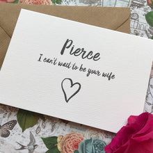 Load image into Gallery viewer, I Can't Wait To Be Your Wife / Husband-7-The Persnickety Co