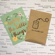 Load image into Gallery viewer, For A Tea-Riffic Aunt - Mini Kraft Envelope with Tea Bag-The Persnickety Co