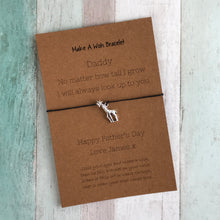 Load image into Gallery viewer, No Matter How Tall I Grow Wish Bracelet-The Persnickety Co