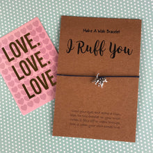 Load image into Gallery viewer, I Ruff You - Make A Wish Bracelet-5-The Persnickety Co