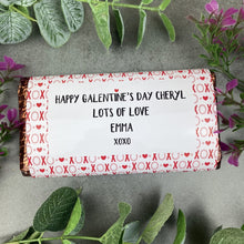 Load image into Gallery viewer, Happy Galentine's Day Chocolate Bar XOXO