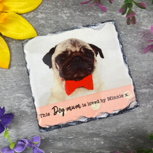 Load image into Gallery viewer, £5.00 Special Offer! Dog Mum Slate Coaster
