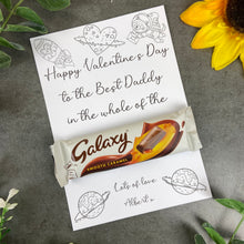 Load image into Gallery viewer, Personalised 'Colour Me In' Mummy/Daddy Valentines Gift