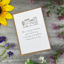 Load image into Gallery viewer, I Wish You Lived Closer Personalised Card