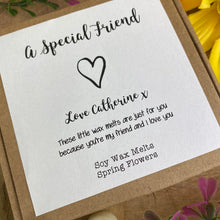 Load image into Gallery viewer, A Special Friend Wax Melt Box
