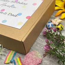 Load image into Gallery viewer, Happy Birthday Personalised Sweet Box-3-The Persnickety Co
