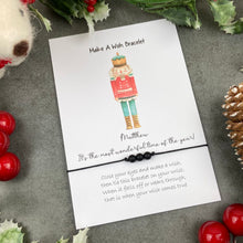 Load image into Gallery viewer, Nutcracker Christmas Wish Bracelet