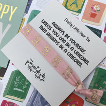 Load image into Gallery viewer, Always Be A Unicorn Hair Tie-9-The Persnickety Co