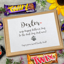 Load image into Gallery viewer, Personalised Happy Father's Chocolate Box-The Persnickety Co