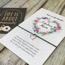 Load image into Gallery viewer, Fabulous Mum Wish Bracelet-3-The Persnickety Co