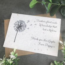Load image into Gallery viewer, Teachers Plant Seeds Of Knowledge Card-6-The Persnickety Co