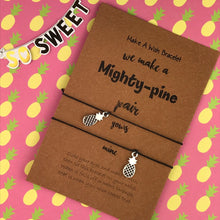 Load image into Gallery viewer, We Make A Mighty Pine Pair Wish Bracelets-The Persnickety Co