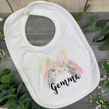 Load image into Gallery viewer, Rainbow Bunny Ears Bib and Vest