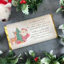 Load image into Gallery viewer, Christmas Eve Personalised Chocolate Bar