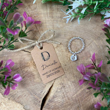 Load image into Gallery viewer, Maid Of Honour Initial Ring-2-The Persnickety Co
