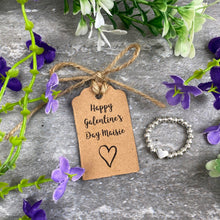 Load image into Gallery viewer, Happy Galentine's Day Stretch Ring-5-The Persnickety Co