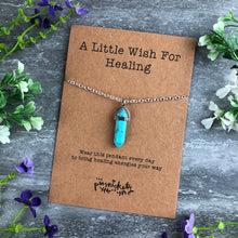 Load image into Gallery viewer, Crystal Necklace - A Little Wish For Healing-8-The Persnickety Co