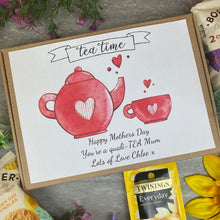 Load image into Gallery viewer, Mothers Day Quali-TEA Tea and Biscuit Box