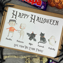 Load image into Gallery viewer, Happy Halloween Personalised Chocolate Box-4-The Persnickety Co