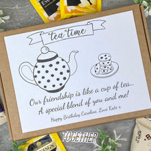 Load image into Gallery viewer, Friendship Tea and Biscuit Box-2-The Persnickety Co