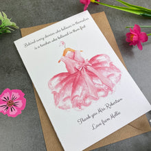 Load image into Gallery viewer, Dance Teacher Thank You Card-2-The Persnickety Co