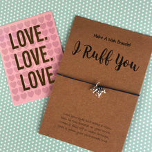 Load image into Gallery viewer, I Ruff You - Make A Wish Bracelet-7-The Persnickety Co