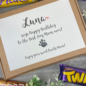 Happy Birthday Dog Mum / Dad - Personalised Chocolate Box-4-The Persnickety Co