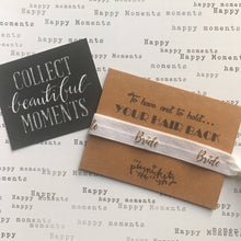 Load image into Gallery viewer, Hen Party Hair Tie / Wristband - To have and to hold your hair back-5-The Persnickety Co