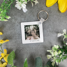 Load image into Gallery viewer, QR Code Keyring Wedding Keepsake
