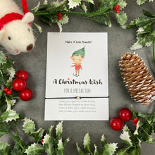 Load image into Gallery viewer, A Christmas Wish - Son Wish Bracelet
