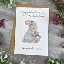 Load image into Gallery viewer, First Mother's Day Personalised Card-3-The Persnickety Co