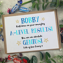 Load image into Gallery viewer, Exam Congratulations - A-Level Chocolate Box-The Persnickety Co