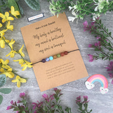 Load image into Gallery viewer, Chakra Wish Bracelet