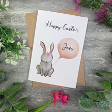 Load image into Gallery viewer, Personalised Easter Balloon Card