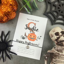 Load image into Gallery viewer, Happy Halloween Wish Bracelet