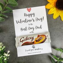 Load image into Gallery viewer, Personalised Dog Mum/Dad Valentines Gift