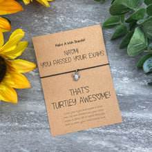 Load image into Gallery viewer, Exam Congratulation - Turtle Wish Bracelet-The Persnickety Co