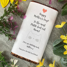Load image into Gallery viewer, Purrfect Cat Mum Mothers Day Chocolate Bar